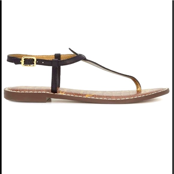 (SOLD) Sam Edelman gigi black thong sandals - Picture 3 of 9